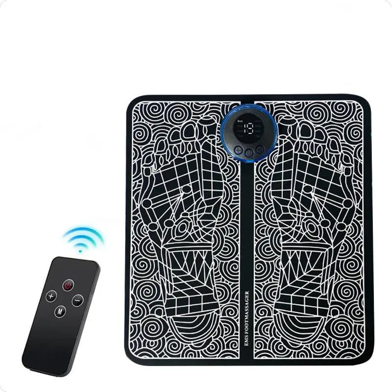 Recharge Your Feet with Our Portable USB Foot Massager Mat - The Ultimate Relief Device for Men, Women, and Families!
